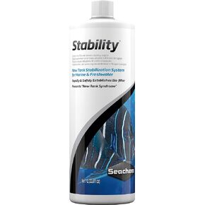 Seachem Stability Fish Tank Stabilizer - For Freshwater and Marine Aquariums 1L