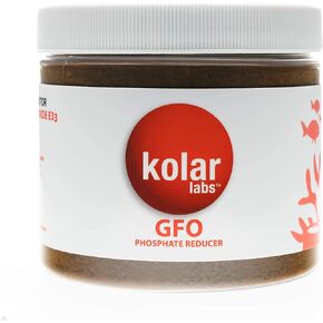Kolar Labs GFO Bayoxide E33 Phosphate Remover – for Freshwater and Saltwater Aquariums, Reef Tanks, Promotes Coral Health (454g)
