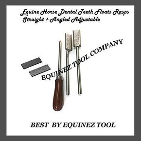 Equine Horse Dental Teeth Floats Rasps Straight + Angled Adjustable Veterinary