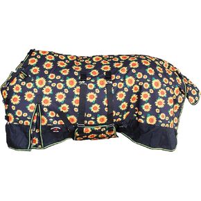 1200D Turnout Rain Horse Sheet (No Fill) Light Winter Blanket Sunflower 392B