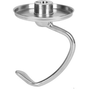 خطاف عجين لمرفقات خلاط مساعد المطبخ، خلاط برأس مائل K45DH من الفولاذ المقاوم للصدأ K45DH، خطاف عجين من الفولاذ المقاوم للصدأ لأجزاء ملحقات خلاط مساعد المطبخ، آمن للاستخدام في غسالة الأطباق in Kuwait