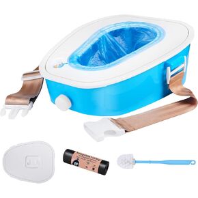 A ARCIYON Portable Toilet Car Camping Toilet Indoor & Outdoor Commode,Travel Potty,Portable Toilet for Car,Camping,Hiking,Long Road Trips,Traffic jam