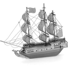 MetalEarth 3D Metal Model - Black Pearl Pirate Ship