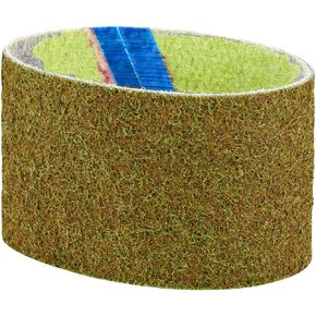 Dynabrade 90283 3-1/2-Inch Wide by 15-1/2-Inch Length Coarse Non-Woven Nylon DynaBrite Belt, Brown