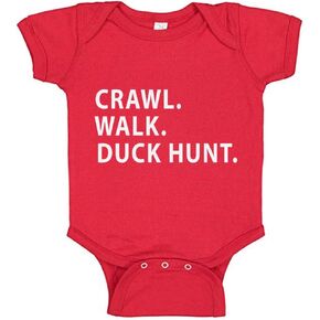 Southern Sisters Crawl Walk Duck Hunt Baby Romper