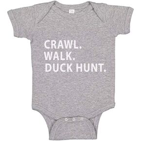 Southern Sisters Crawl Walk Duck Hunt Baby Romper