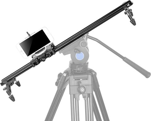 Sevenoak SK-LS60B Solid Aluminum Camera Track Slider with Precision Glided Mounting Platform - Black in Kuwait
