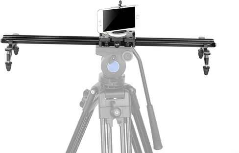 Sevenoak SK-LS60B Solid Aluminum Camera Track Slider with Precision Glided Mounting Platform - Black in Kuwait