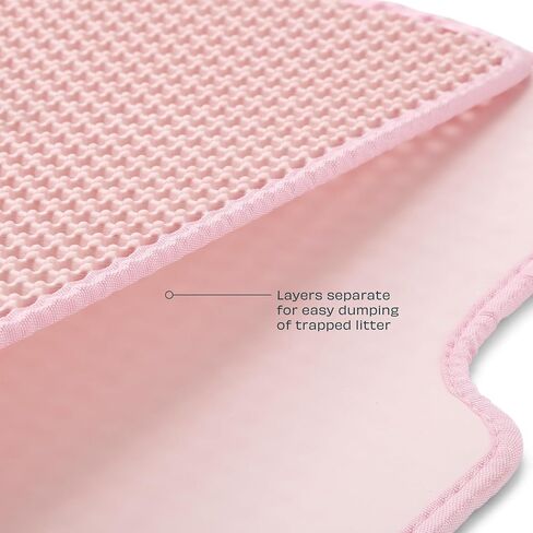 Leo's Loo Too by Casa Leo I Litter Mat I Trap your Cat Litter with a Dual Layer Honeycomb Design I Water Proof Material for Easy Cleaning I Avocado Green in Saudi Arabia