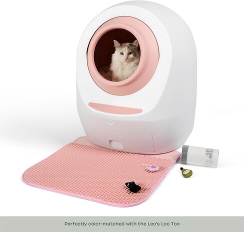 Leo's Loo Too by Casa Leo I Litter Mat I Trap your Cat Litter with a Dual Layer Honeycomb Design I Water Proof Material for Easy Cleaning I Avocado Green in Saudi Arabia
