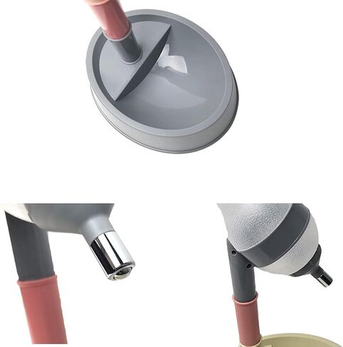 موزع مياه قائم من شياومين للحيوانات الأليفة قابل للتعديل للقطط والكلاب وموزع مياه الشرب مع عمود قابل للفصل لتغذية المياه تلقائيًا (رمادي) in Kuwait