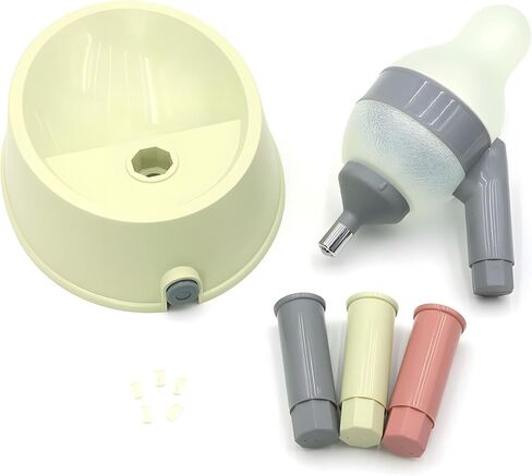 موزع مياه قائم من شياومين للحيوانات الأليفة قابل للتعديل للقطط والكلاب وموزع مياه الشرب مع عمود قابل للفصل لتغذية المياه تلقائيًا (رمادي) in Kuwait