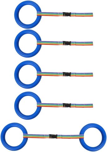 Daycare Supplies 6pcs Children Safety Walking Rope with 6 Handles Colorful Walking Rope Outdoor Safety Rope for Preschool Nursery Daycare Kindergarten Toddler Leash in Saudi Arabia