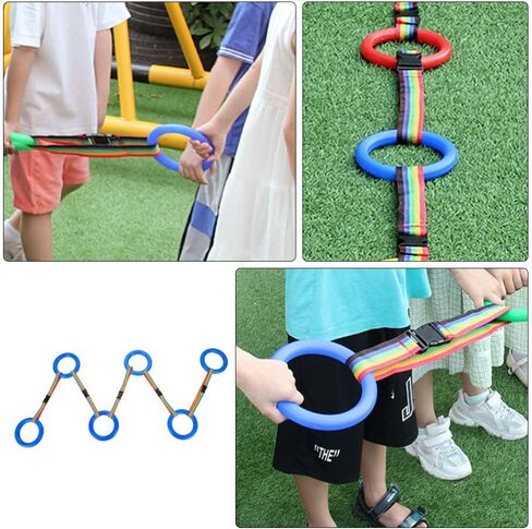 Daycare Supplies 6pcs Children Safety Walking Rope with 6 Handles Colorful Walking Rope Outdoor Safety Rope for Preschool Nursery Daycare Kindergarten Toddler Leash in Saudi Arabia