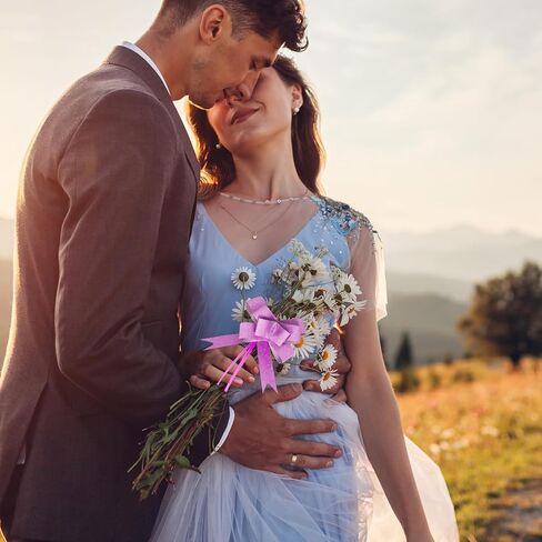 أقواس لتغليف الهدايا، أقواس هدايا بعرض 18 مم، أقواس سحب 3 ألوان، أقواس هدية لتزيين الهدايا، أقواس سحب لتغليف الهدايا للهدايا، سلال هدايا لحفلات الزفاف في عيد الميلاد (30 قطعة) in Kuwait