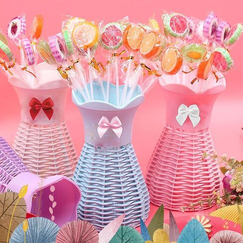 Mini Satin Ribbon Bows, 200pcs Small Ribbon Bows Flowers DIY Appliques Crafts Pre-Tied Ribbon Satin Bows for Sewing Scrapbooking Crafts Decoration Wedding Gift Box Ornament in Kuwait