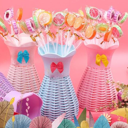 Mini Satin Ribbon Bows, 200pcs Small Ribbon Bows Flowers DIY Appliques Crafts Pre-Tied Ribbon Satin Bows for Sewing Scrapbooking Crafts Decoration Wedding Gift Box Ornament in Kuwait