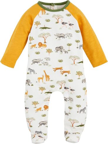Mud Pie Baby Boys Safari Print Sleeper in Saudi Arabia