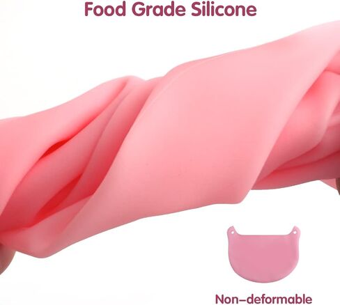 قطعتان من بطانات الطبخ البطيء من السيليكون، بطانات وعاء الطبخ للوعاء البيضاوي أو المستدير، بطانة الطبخ البطيء قابلة لإعادة الاستخدام وسهلة التنظيف، تناسب 6-8 كوارت in Kuwait