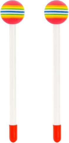 Tosnail 5" and 6" Bongo Drum with Storage Bag and Mallets, Hand Drum Kids Drum Set Percussion Instrument Musical Toy for Kids, Children, Toddlers, Christmas Birthday Gift in Saudi Arabia