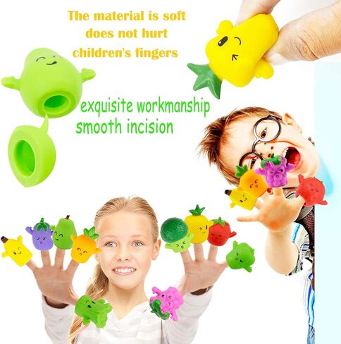 ألعاب دمى أصابع الحيوانات اللطيفة من ميميدو، 5 مجموعات، باندا، سنجاب، قطة، شبعا إينو، الصلصال، دمى حيوانات تحكي الأدوار، هدية ممتازة للأطفال. in Kuwait