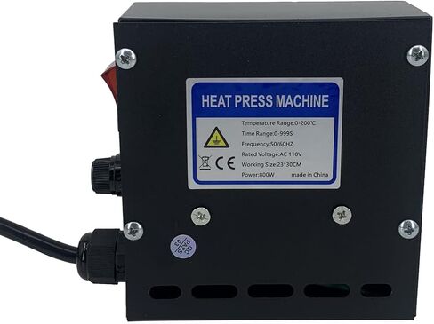 Heat Press Machine Control Box ECUTEE Double Hole Digital Box LED Controller for 12 x 15Inch Type K Temperature Control Box for Heat Transfer Sublimation Print Machine T-Shirts Mug Plate Cap Cup in Kuwait