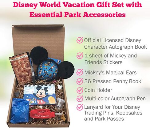 Mickey and Minnie Disney World Vacation Gift Set with Essential Park Accessories in Saudi Arabia