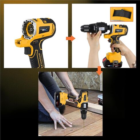 NEWONE 20V MAX MATRIX Drill, Power Tool Combo Kit, 12-Tool Set, Cordless Tool Set,2x 2.0AH Batteries and One Charger in Saudi Arabia