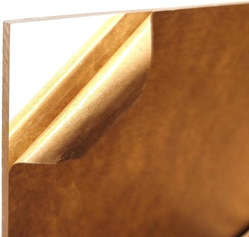 Clear Cast Acrylic 4mm 19x12in 2 Sheet Pack for Laser Cutting and Engraving (Qty 2) in Saudi Arabia