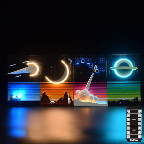 LED Lighting Kit Designed for Lego 21340 Tales of The Space Age Building Set - Not Include Model (Classic Version) in Saudi Arabia