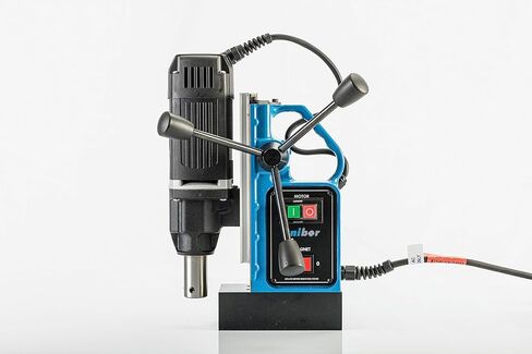 مكبس الحفر المغناطيسي Unibor E35N 3MLC - أداة حفر معدنية متينة - محمولة وفعالة، مثالية للمعادن والتطبيقات شديدة التحمل التصاق مغناطيسي 1350 رطل | محرك قوي بقوة 1100 واط، 2 بوصة DOC in Kuwait