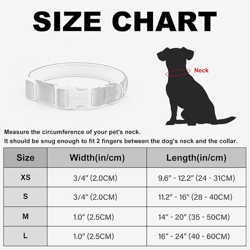 Plutus Pet Cotton Dog Collar, Heavy Duty Collar with Soft Padding, Adjustable and Comfortable for Small Medium and Large Dogs, Light Yellow, M in Saudi Arabia