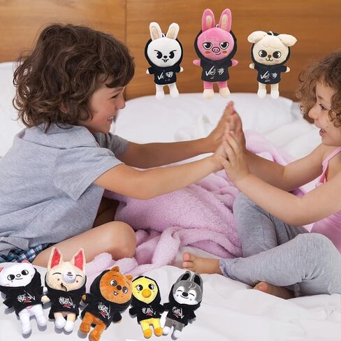 Gonii Cute Anime Plush,8.3In Kawaii Plush Toys,Creative Soft Stuffed Cartoon Plush Toy Gift Toys for Kids Fans (Bbokari) in Kuwait