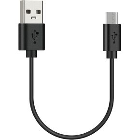 Geekria USB Headphones Short Charger Cable Compatible with Audio-Technica ATH-SR30BT ATH-SR6BT ATH-G1WL ATH-DSR7BT Charger, USB to Micro-USB Replacement Power Charging Cord (1 ft / 30 cm)