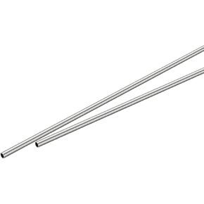 uxcell 2Pcs 304 Stainless Steel Tube, OD 25mm x 1.5mm Wall Thick 150mm Length Capillary Metal Tubing for Industry Machinery