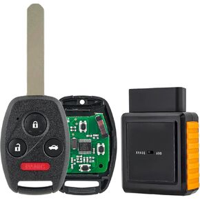 لهوندا 4 زر مستقيم مفتاح السيارة ل 2006 2007 2008 2009 2010 2011 2012 2013 هوندا سيفيك مفتاح التحكم عن بعد 313.8MHz FCCID N5F-S0084A P/N 35111-SVA-306 in Kuwait