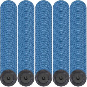 Nuenen 150 Pcs Sanding Discs Die Grinder Sanding Discs 2 Inch Grinding Disc for Surface Finish Grind Polish Burr Rust Paint Removal Use with Die Grinder, 3 Styles (36/60/80 Grit)