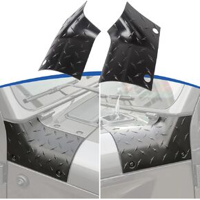 RT-TCZ for Wrangler JL Hood Cowl Cover, Body Armor for Jeep Wrangler JL JLU Gladiator JT 2018 Up Black Exterior Accessories 2pcs
