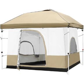 خيمة تخييم مربعة مقاس 10 × 10 بوصة من ريدكامب تحول المظلة المنبثقة، خيمة خارجية بأرضية كاملة (المظلة/المأوى غير متضمن) in Kuwait