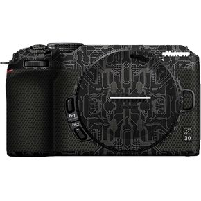 ZZQ&CCF Mebont Anti-Scratch Camera Cover Skin Sticker for Nikon Z 30 Mirrorless stills/video camera Protector Film Skin Protective Decoration and Wear Resistance(Surf Gold)