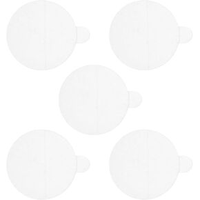 HARFINGTON 5pcs Watch Glass Screen Protectors 20mm Anti-Blue Light TPU Anti-Scratch Waterproof Universal Round Smartwatch Screen Protective Film Protector
