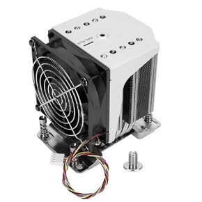 CPU Cooler for AMD EPYC 7000 Series, SP3 Socket CPU Heatsink with Aluminum Fins & 3800RPM 4-Pin Low Noise Cooling Fan, for 4U Server/Workstation
