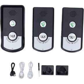 Intercoms For Home, Intercoms For Home, Intercom System, Intercom Doorbell 1500 Meters 2 Charging Methods Intercomunicador for Home Security Intercom For House