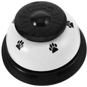 GANAZONO Dog Training Bell Dog Puppy Pet Potty Training Bells Dog Cat Door Bell Tell Bell Black White