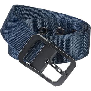 Sportmusies Military Webbing Heavy Duty 1.5" Nylon Men Waist Belt Tactical Golf Hiking Work Dress Belt