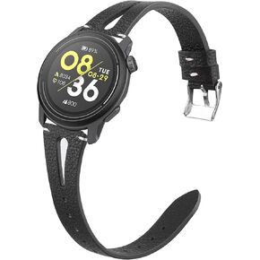 Compatible for COROS PACE 3 Band, Lamshaw 20mm, 22mm Slim Vintage Leather Strap Replacement for Women, Man, Wristband Accessories Compatible for COROS PACE 3 / APEX 2 Pro / APEX Pro / APEX 46mm/APEX 2 / PACE 2 / APEX 42mm Smartwatch