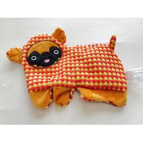 Q.Y.Home Pet Toys Dog Squeak Toys [Relaxation] [Training] [Biting] Plush Toys (Raccoons)