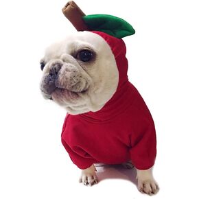 Pet Costume, Christmas Dog Hoodie for Pitbull Halloween Fruit Cosplay Coat for Party Special Events Costume Puppy Jumpsuit Cat Jacket Clothes