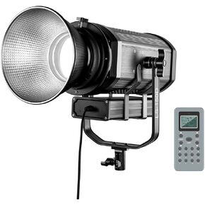 GVM 150W Led Video Light, 5600K Studio Light with Remote Control, Video Lighting Kit with Bowens Mount, Continuous Lighting Kit for Photography, YouTube, Outdoor Studio