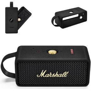 Silicone Case for Marshall Emberton III,Protective Case Cover for Marshall Emberton 3 Bluetooth Portable Speaker(Black)